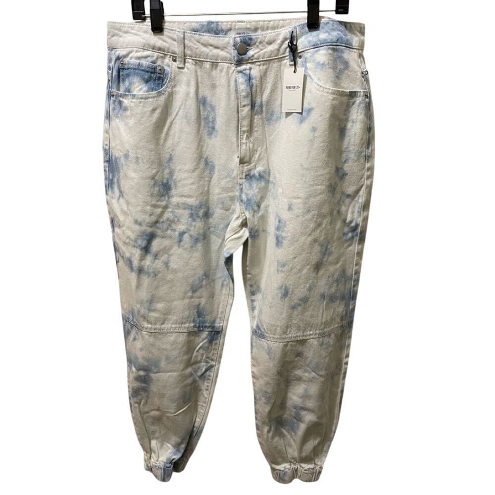 Forever 21‎ Denim jeans tie dye NWT